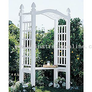 Garden Arbor with Bench from China